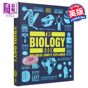 预售 【中商原版】DK 生物百科 英文原版 DK Big Ideas The Biology Book 百科全书