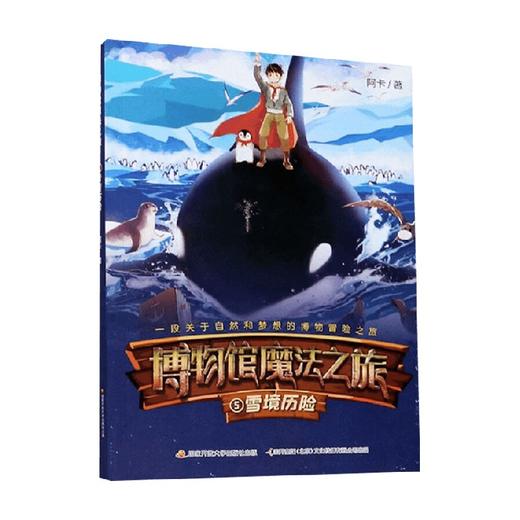 博物馆魔法之旅雪境历险 7-10岁 阿卡 著 儿童文学 商品图0