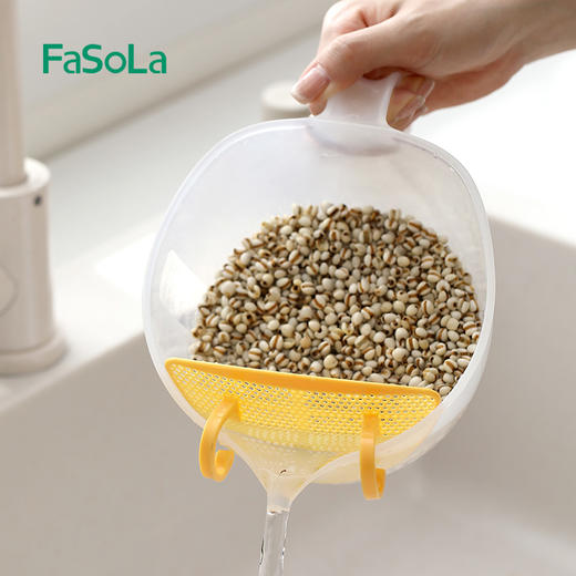 FaSoLa过滤量杯带刻度家用奶茶大容量过滤杯塑料打蛋烘焙 商品图10