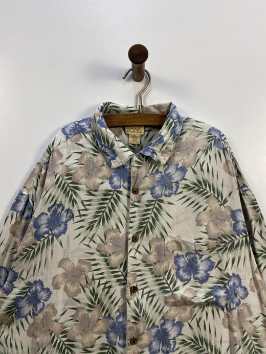 Y2K Vintage JOS. A. BANK 100% 全丝绸 夏威夷衬衫_HWIS(XL) 商品图0