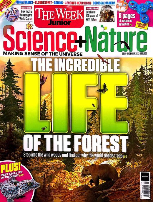 The Week Junior Science+Nature  英国青少年科学自然杂志  月刊每月1期 商品图1