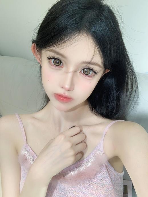 【大直径】Sheepcon-月光小狗棕-14.5mm【年抛 度数0-1000度 含525/575】 商品图4