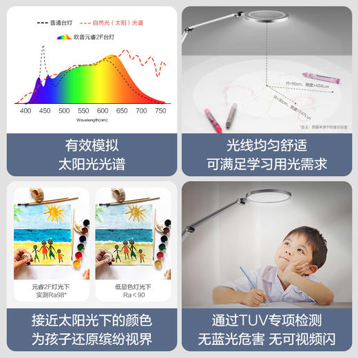 OPPLE欧普照明元睿2F护眼小路灯声控落地灯 商品图2