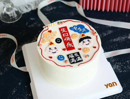 手绘父子俩 商品图0