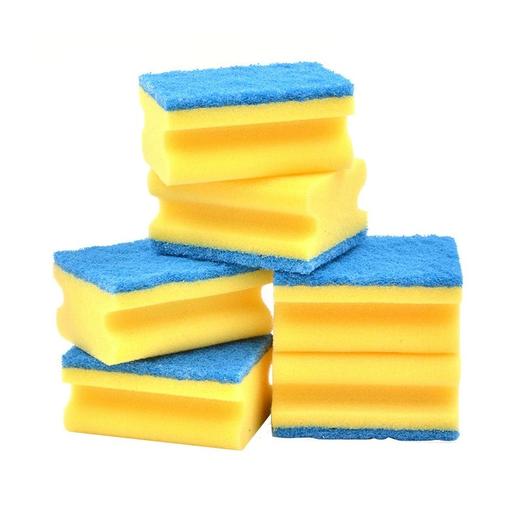 【中欧班列直供5盒】德国dm抹布现货Profissimo双面洗碗海绵擦百洁布清洁刷6个/盒 商品图4