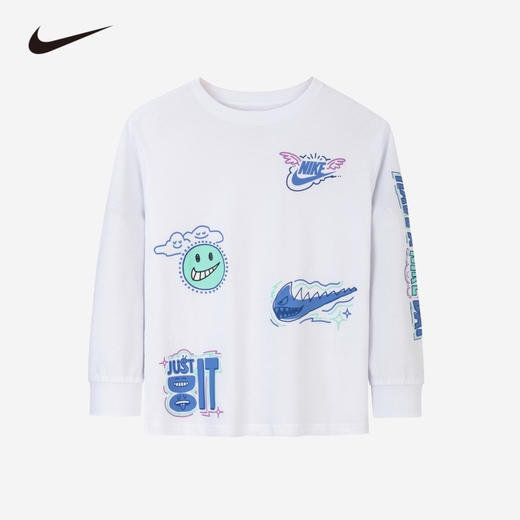 NIKE 秋 婴童小童 长袖T恤 NKB-LKL109 商品图0