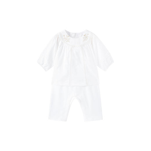 【商场同款】英氏宝宝衣服春秋夏婴儿连体哈衣爬服 商品图4