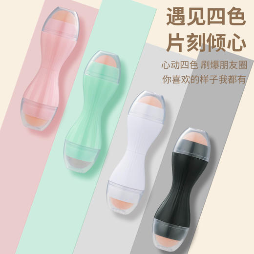 【品质保证，爆款火山石吸油球】便携式吸油滚珠，缩小毛孔，美妆达人必备！上新款式，去油吸油美容棒让你随时随地保持清爽。 商品图2