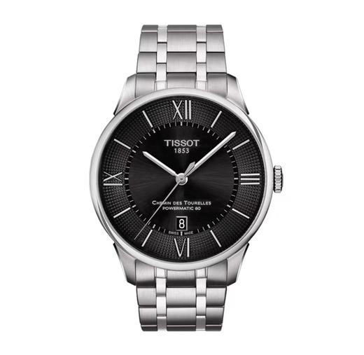 TISSOT天梭瑞士手表男杜鲁尔防水机械男表商务全球联保T099.407.11.058.00 商品图0