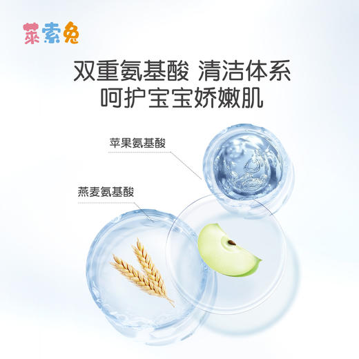 【4月底到货】莱索兔 氨基酸儿童洗面奶温和 商品图1