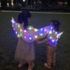 发光羽毛翅膀天使羽毛翅膀公主羽毛翅膀小女孩拍照表演道具花童女 商品缩略图2