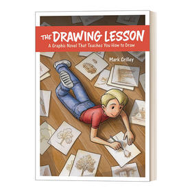 英文原版 The Drawing Lesson 看漫画学画画 快速入门的九堂必修课 美国著I名漫画家Mark Crilley 英文版 进口英语原版书籍