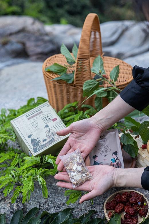 六种固元清肺食材！【五清元气茶】六味草本 即泡即喝 老少皆宜！东方茶饮入盅，古方食养带来纯粹滋味~ 商品图2