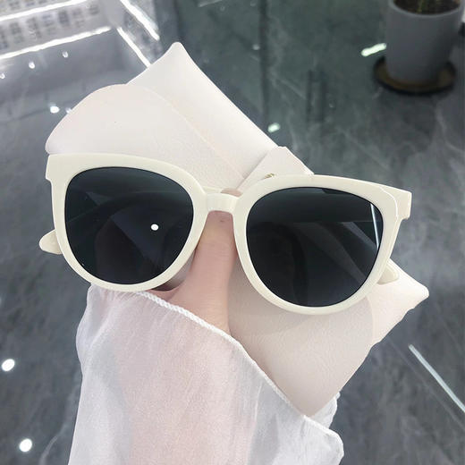 【许红豆同款茶色墨镜】明星同款燕麦色太阳镜，缔造街拍高极感。女神必备单品FXQ 商品图5