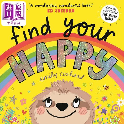 【中商原版】Find Your Happy 找到你的快乐 英文原版 儿童绘本 动物故事图画书 亲子童书 情感读物 精品绘本 进口图书 商品图0