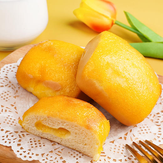 【香软蓬松有活力！奶酪营养早餐 椰蓉牛奶面包】细密绵软细腻松软，黄金烘焙温度好口感，奶香怡人蓬松柔软，口感细腻绵软，面包特价网红零食小吃健康 商品图4