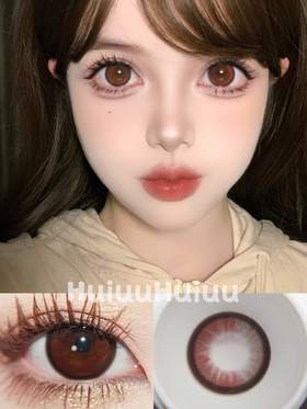 【大直径】Agenscolor- 红莓黑加仑-14.5mm 【年抛 度数0-1000度 无525/575】