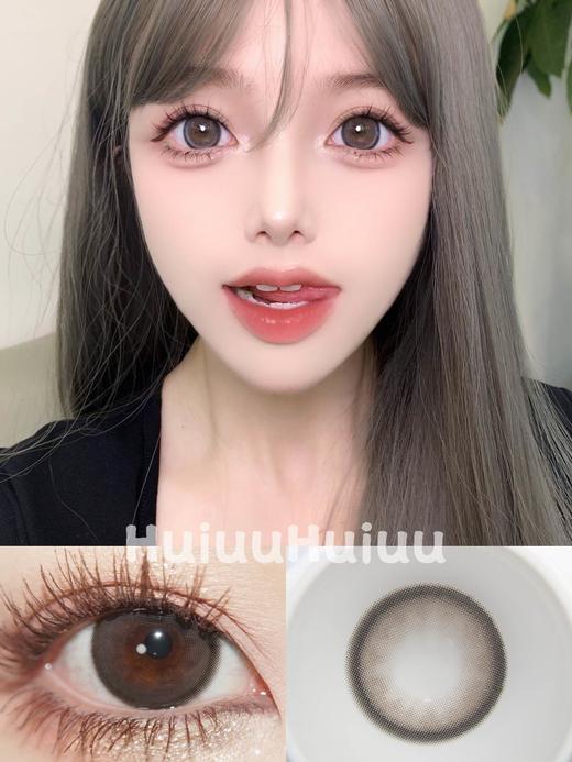 【大直径】Sheepcon-白兰地灰-14.5mm【年抛 度数0-1000度 含525/575】 商品图0