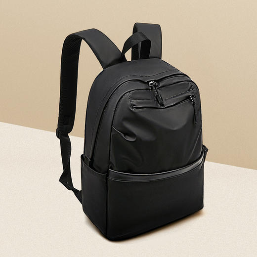 Safiya/索菲娅2023新款洋气旅游背包电脑包学生书包男士男包双肩包SF900381Y1A 商品图0