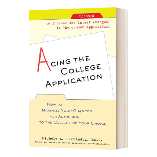 英文原版 Acing the College Application 美国大学申请制胜法宝 英文版 进口英语原版书籍 商品图0