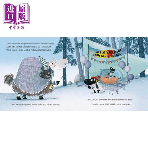 【中商原版】小牦牛：新到的那位 Kate Hindley:Littlest Yak The New Arrivalpa 英文原版儿童绘本 动物故事图画书精品绘本 商品图4