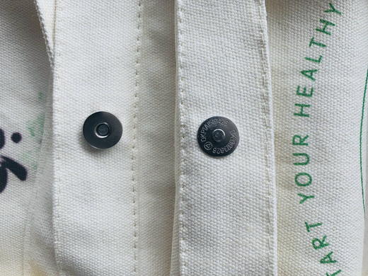 手提布袋单肩布袋 非药而愈我是吃素的【京东快递送货上门】 商品图3