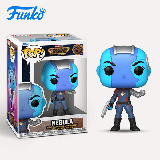 Funko POP! Marvel 漫威美漫 银河护卫队3 Nebula星云公仔手办摆件 67511 商品图2