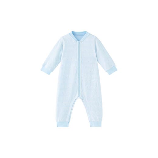 【商场同款】新生儿衣服宝宝连体衣满月服纯棉爬服简约 商品图4