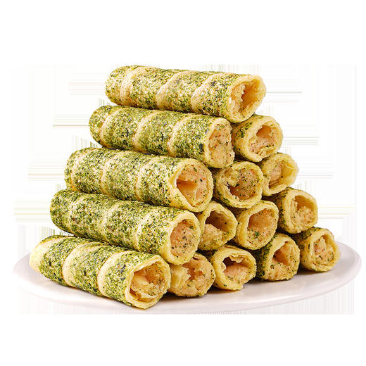 【一口酥脆！网红海苔蛋卷】清香浓郁，甜而不腻，酥酥脆脆，口感细腻醇香，唇齿留香，诱人色泽，女士儿儿童童休闲网红零食健康 商品图3
