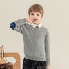 mettekids儿童羊绒衫2023秋季新款女童针织打底衫男童休闲毛衣 商品缩略图2