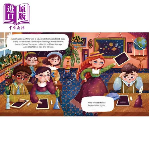 【中商原版】Lit for Little Hands Anne of Green Gables 小手翻翻小童话 绿山墙的安妮 英文原版 儿童小初文学故事书 商品图4