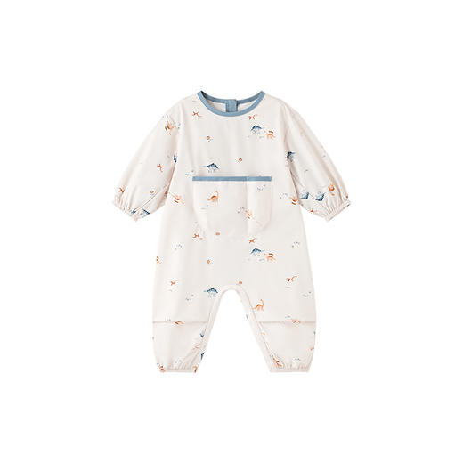 【商场同款】英氏宝宝吃饭罩衣饭兜罩儿童围兜反穿衣防水防脏围裙 商品图4