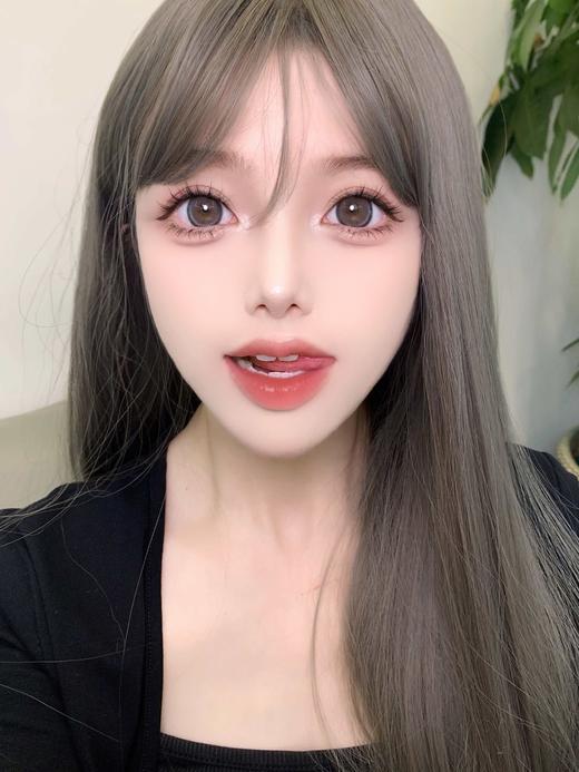 【大直径】Sheepcon-白兰地灰-14.5mm【年抛 度数0-1000度 含525/575】 商品图1