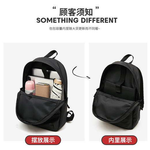 Safiya/索菲娅2023新款洋气旅游背包电脑包学生书包男士男包双肩包SF900381Y1A 商品图5
