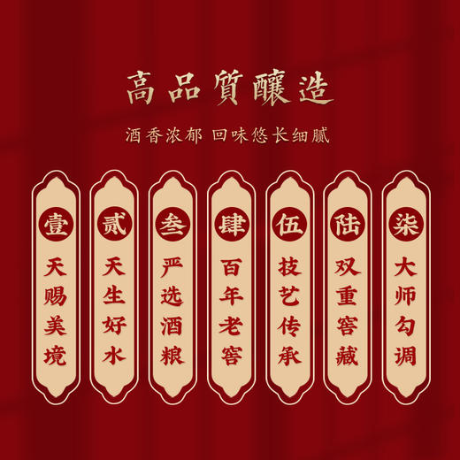 五粮液 永不分梨 52度浓香高度白酒礼盒 商务送礼用酒 五福临门500ml2瓶礼盒装 商品图4