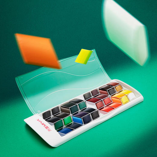 米娅菱形水彩颜料  三色随机发（包邮） 商品图1