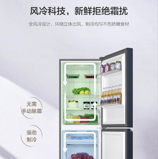 海尔（Haier）冰箱 BCD-201WGHC290Y1 商品图6