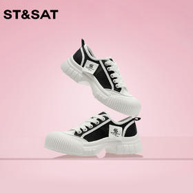 星期六丑萌大头鞋网面小白鞋女鞋SS32112D26