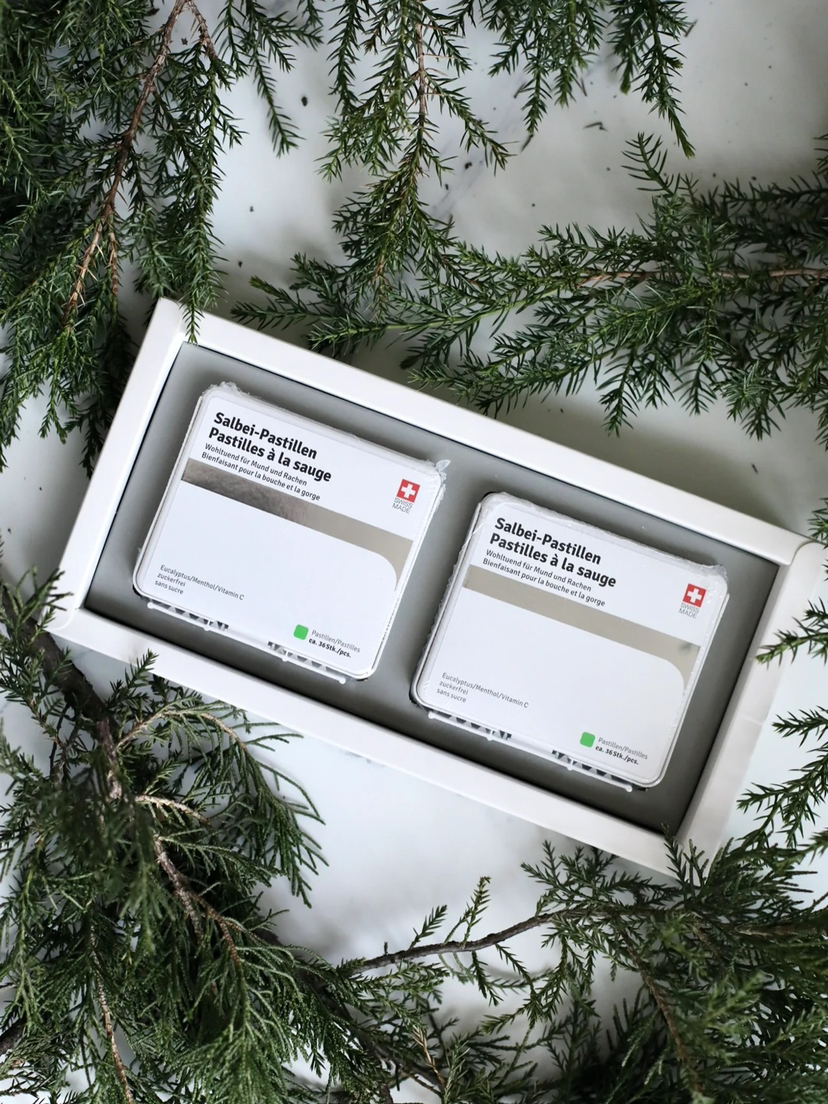 瑞士🇨🇭嗓贝鼠尾草润喉糖——好东西要坚持推广瑞士软喉糖，一盒36粒装