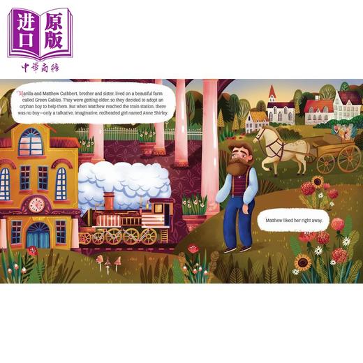 【中商原版】Lit for Little Hands Anne of Green Gables 小手翻翻小童话 绿山墙的安妮 英文原版 儿童小初文学故事书 商品图2