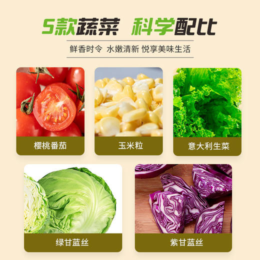 一号农场  日式风情沙拉菜400g（200g*2袋） 商品图4