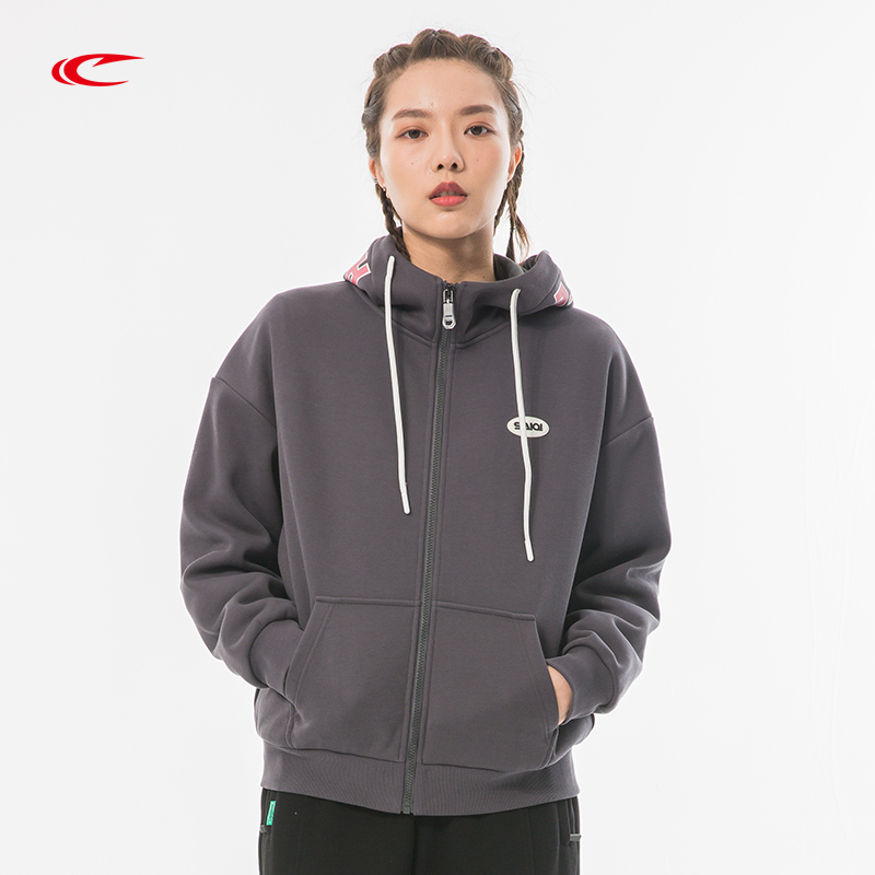 【生活系列 硅胶logo立体工艺】赛琪女加厚卫衣183758