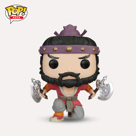 Funko POP! Asia Water Margin Li Kui 亚洲限定 水浒传 李逵手办公仔摆件 62841 商品图0