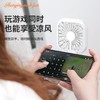 迷你折叠挂脖风扇USB充电手持充电宝小风扇桌面便捷口袋迷你风扇 商品缩略图1