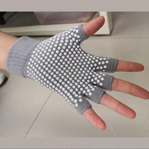 HWT华威特瑜伽手套防滑女士健身专用半指（十双包邮） 商品图7