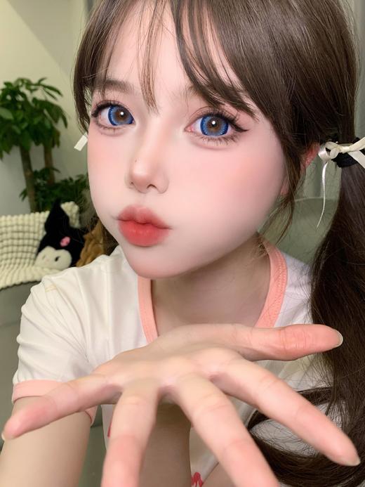 【大直径】Agenscolor-波斯菊蓝- 14.5mm 【年抛 度数0-1000度 无525/575】 商品图7