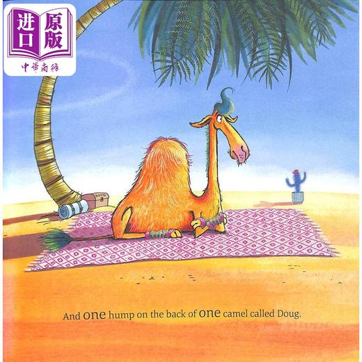 【中商原版】骆驼道格 Sarah Warburton：One Camel Called Doug 英文原版 儿童绘本 动物故事图画书 精品绘本 进口图书 商品图1
