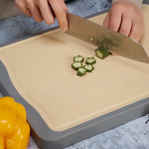 【6F】多样屋菜板 乌檀木双面可立式砧板 商品图4