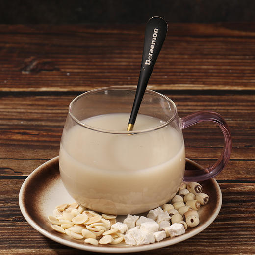 【杏仁七白饮】杏仁粉 以白养白 低温烘焙磨粉  莲子山药葛根百合芡实茯苓 10袋装/盒 商品图4