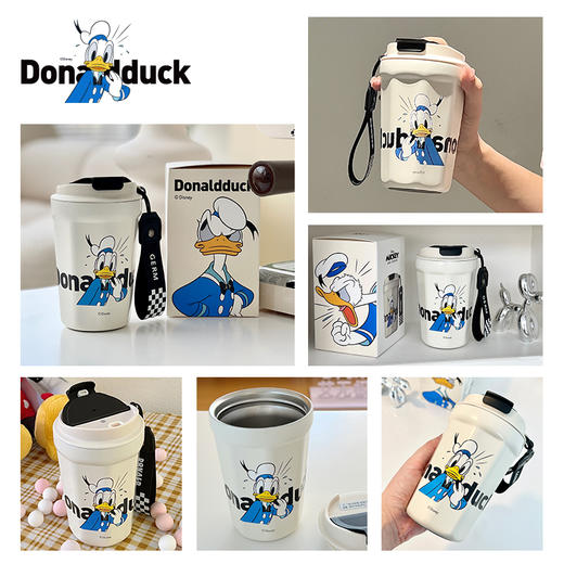 GERM唐老鸭系列菱形咖啡杯（贝壳白） 商品图0